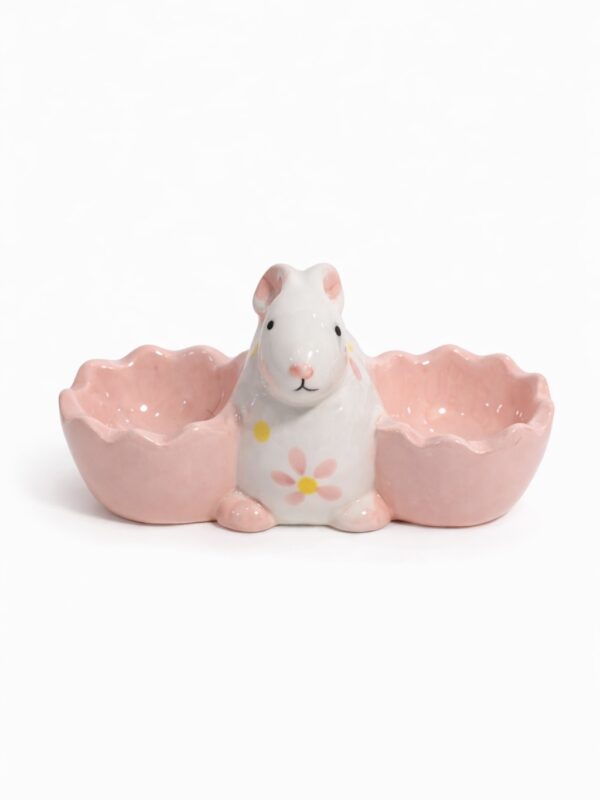 Rojeh store egg holder ceramic easter bunny decor decorative egg holder