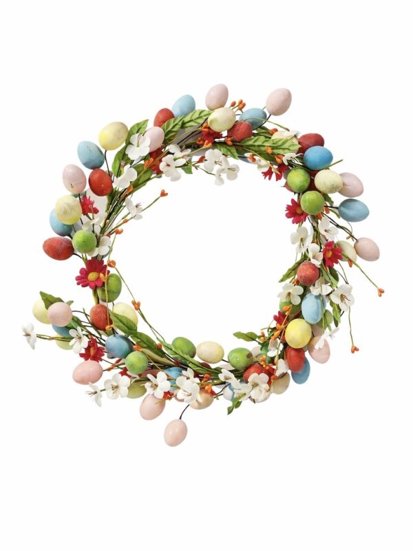 wreath easter decorative
