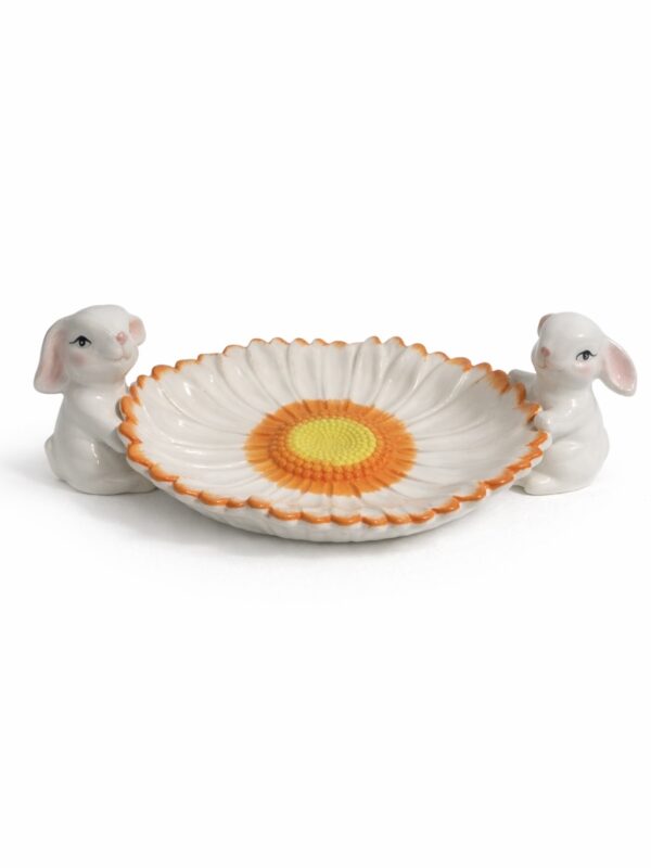 ايستر سيراميك ارنب وجزرة ايستر مضيفة ايستر easter ceramic bowl bunny carrot easter bowl