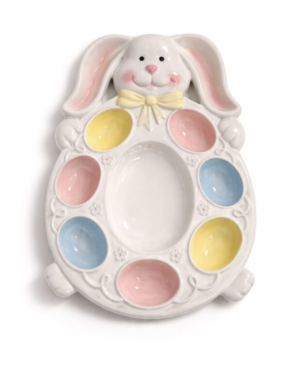 Rojeh store egg holder ceramic easter bunny decor decorative egg holder