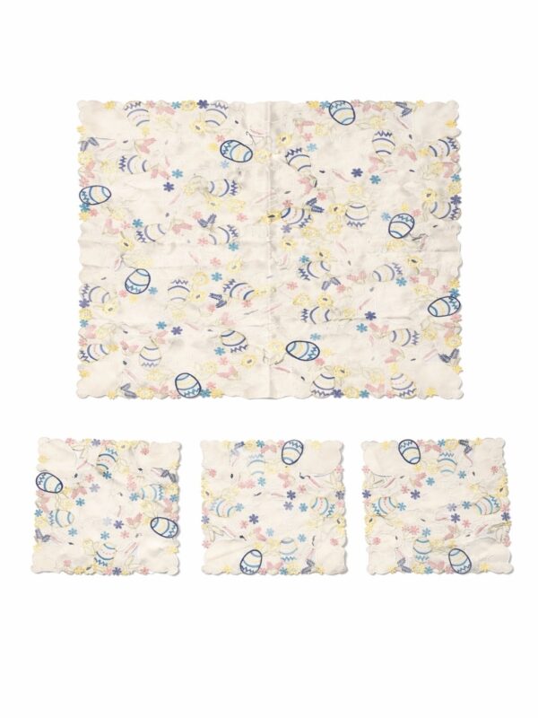 Easter Table Runner Set with 3 Placemats