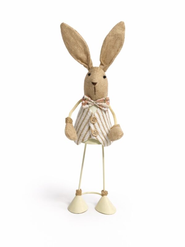 ارنب قماش ومعدن fabric bunny and metal