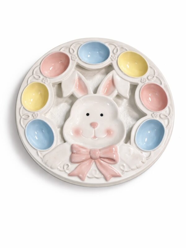 Rojeh store egg holder ceramic easter bunny decor decorative egg holder