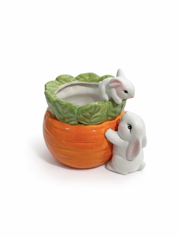 ايستر سيراميك ارنب وجزرة  ايستر مضيفة ايستر