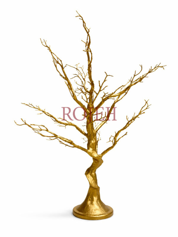 gold easter tree