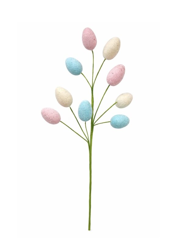 بيض ايستر عرق اخضر مع بيض لعيد الفصح easter branch egg   egg branch easter with bird and bunny rojeh store rojeh easterمحل روجيه الاردن الفحيص deco