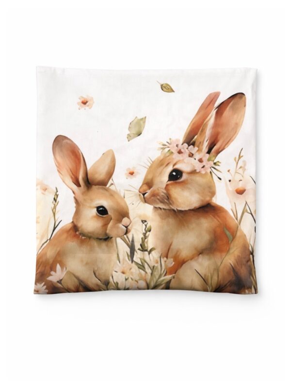 40 x 40 cm Easter Bunny Cushion Cover easter decor easter decorations زينة ايستر كوشن ايستر في الاردن عمان
