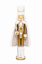50cm Wooden Fur Nutcracker
