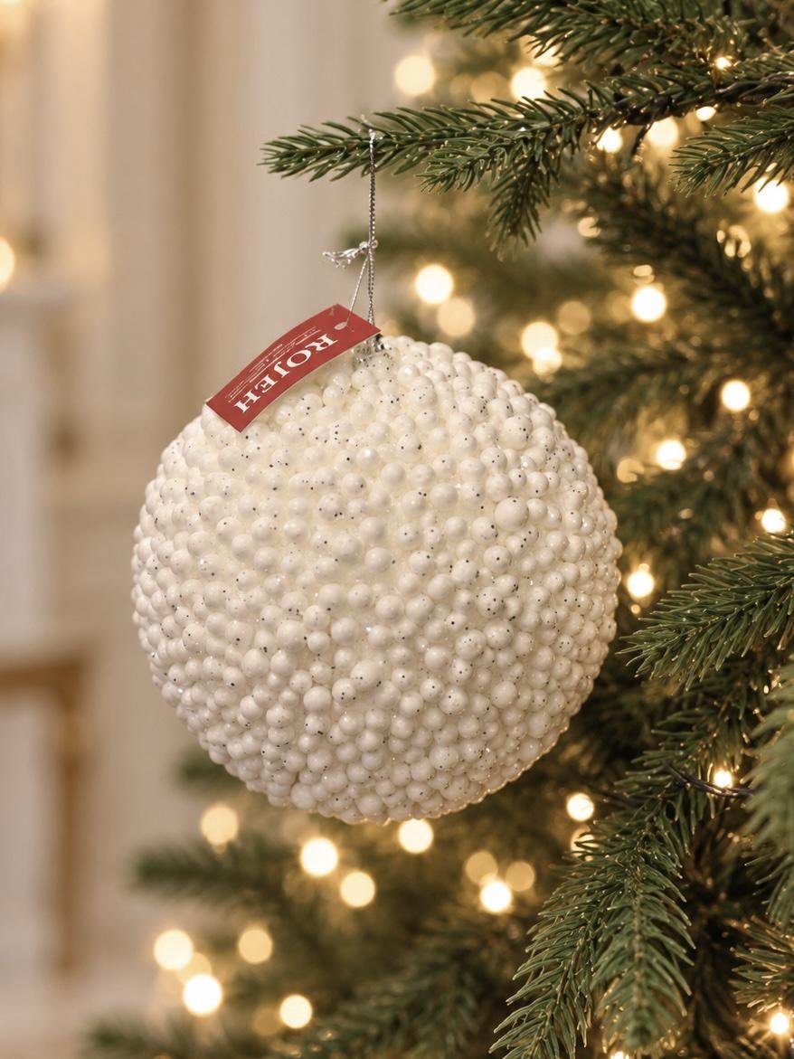 471342d8-96a9-4675-a02d-2b7fd7c8d9df 15cm White Bobble Ball - Image 1