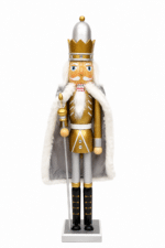 50cm Wooden Fur Nutcracker