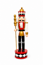 38cm Wooden Soldier Nutcracker