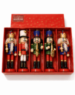 15cm(5pcs) Includes Nutcracker Ornaments( Hanging Design)