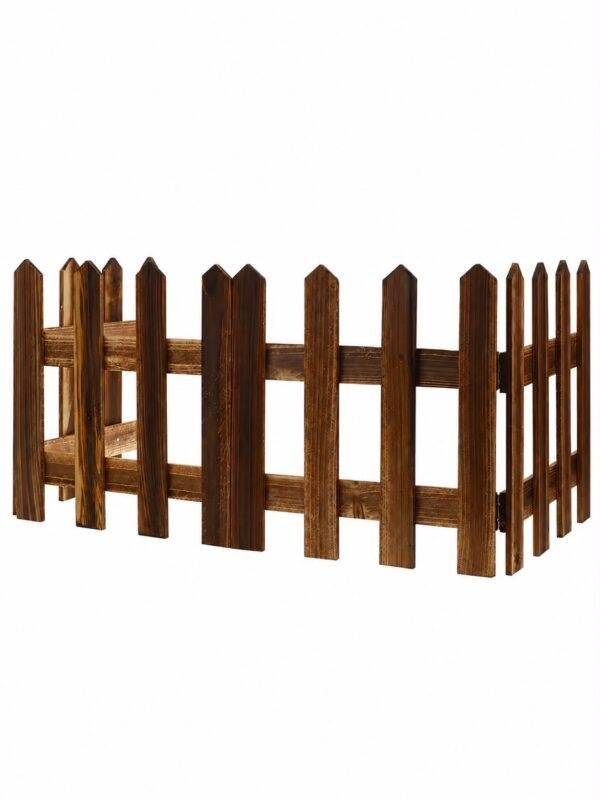christmas tree fence decor fence
