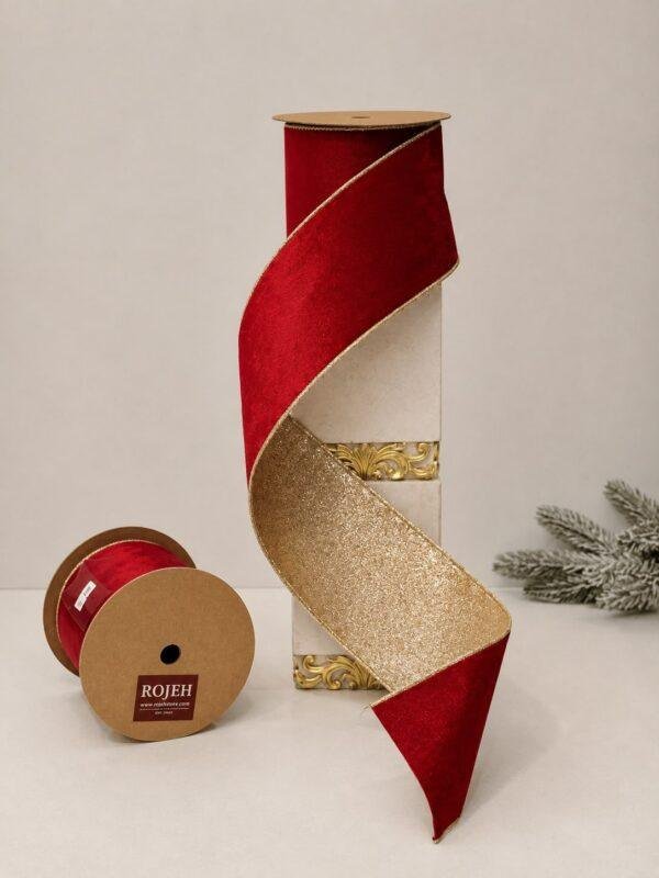 Make your Christmas tree look amazing this year with our premium ribbons, available only at ROJEH Store. These ribbons are made with high-quality fabric and have flexible wired edges, making it very easy for you to shape perfect bows and decorations that stay in place. These are the best Christmas ribbons in Jordan for quality and style. You can find all your Christmas trees, ornaments, and holiday decor at ROJEH Store in Amman & Fuheis, Jordan.