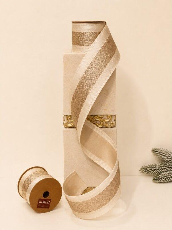 Make your Christmas tree look amazing this year with our premium ribbons, available only at ROJEH Store. These ribbons are made with high-quality fabric and have flexible wired edges, making it very easy for you to shape perfect bows and decorations that stay in place. These are the best Christmas ribbons in Jordan for quality and style. You can find all your Christmas trees, ornaments, and holiday decor at ROJEH Store in Amman & Fuheis, Jordan.