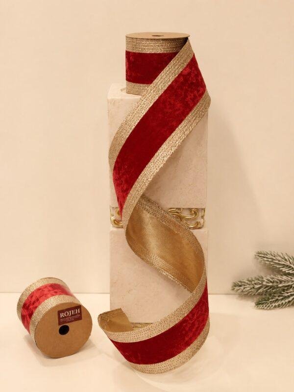 Make your Christmas tree look amazing this year with our premium ribbons, available only at ROJEH Store. These ribbons are made with high-quality fabric and have flexible wired edges, making it very easy for you to shape perfect bows and decorations that stay in place. These are the best Christmas ribbons in Jordan for quality and style. You can find all your Christmas trees, ornaments, and holiday decor at ROJEH Store in Amman & Fuheis, Jordan.