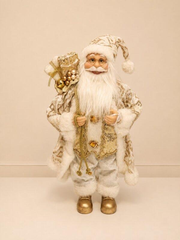 Add timeless holiday charm to your home with this decorative Santa figurine. Crafted with beautiful festive details, it is perfect for decorating tabletops, shelves, mantels, entryways, centerpieces, and Christmas displays. An ideal addition to homes, offices, shops, hotels, and restaurants, bringing warmth and festive spirit to any space. A classic Christmas decoration that can be enjoyed season after season.