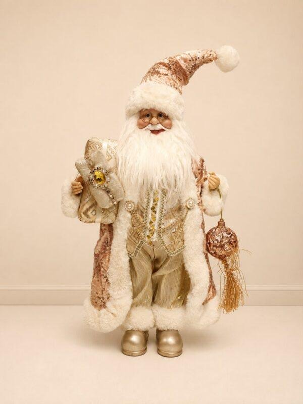 Add timeless holiday charm to your home with this decorative Santa figurine. Crafted with beautiful festive details, it is perfect for decorating tabletops, shelves, mantels, entryways, centerpieces, and Christmas displays. An ideal addition to homes, offices, shops, hotels, and restaurants, bringing warmth and festive spirit to any space. A classic Christmas decoration that can be enjoyed season after season.