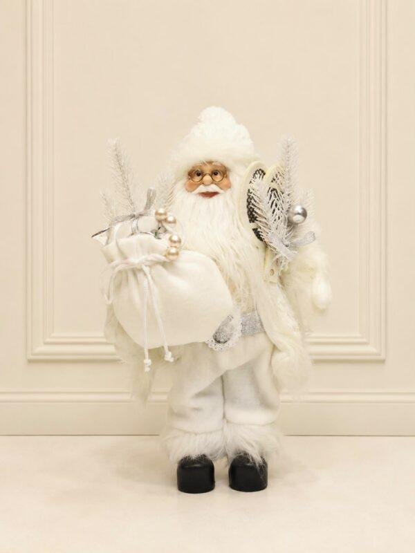 Add timeless holiday charm to your home with this decorative Santa figurine. Crafted with beautiful festive details, it is perfect for decorating tabletops, shelves, mantels, entryways, centerpieces, and Christmas displays. An ideal addition to homes, offices, shops, hotels, and restaurants, bringing warmth and festive spirit to any space. A classic Christmas decoration that can be enjoyed season after season.