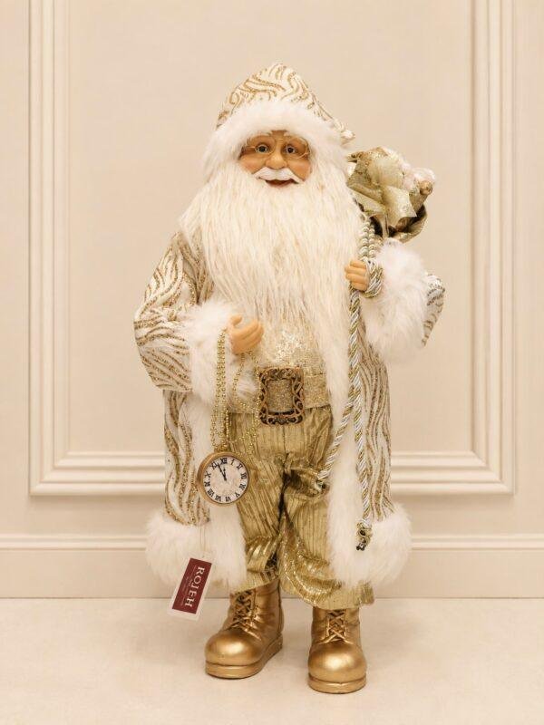 Add timeless holiday charm to your home with this decorative Santa figurine. Crafted with beautiful festive details, it is perfect for decorating tabletops, shelves, mantels, entryways, centerpieces, and Christmas displays. An ideal addition to homes, offices, shops, hotels, and restaurants, bringing warmth and festive spirit to any space. A classic Christmas decoration that can be enjoyed season after season.