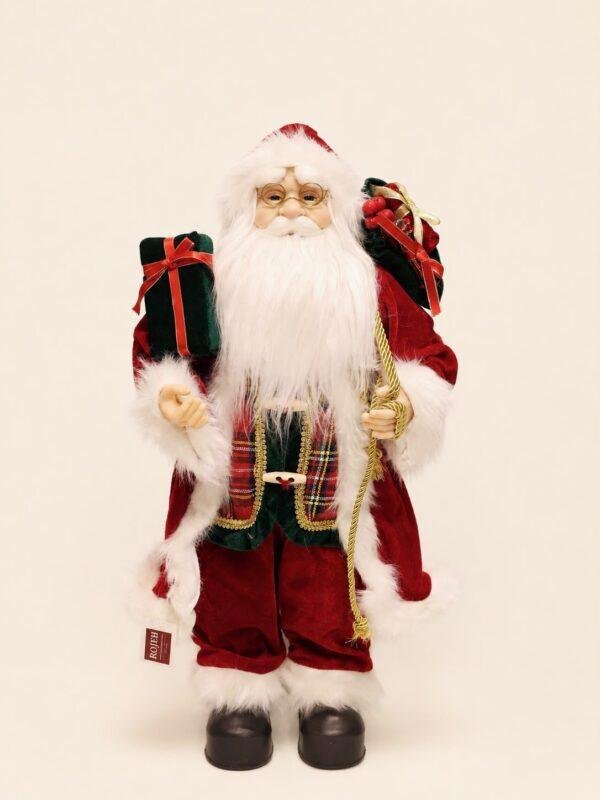 Add timeless holiday charm to your home with this decorative Santa figurine. Crafted with beautiful festive details, it is perfect for decorating tabletops, shelves, mantels, entryways, centerpieces, and Christmas displays. An ideal addition to homes, offices, shops, hotels, and restaurants, bringing warmth and festive spirit to any space. A classic Christmas decoration that can be enjoyed season after season.