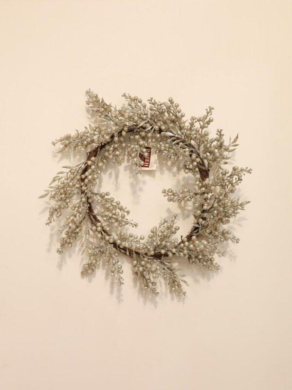 Welcome the holiday season with the Rojeh Christmas Wreath Collection. Beautifully designed to add a festive touch to your front door, walls, windows, fireplace, or any indoor space. Featuring rich greenery and carefully arranged Christmas details, each wreath brings warmth and seasonal charm to your home. Available in a variety of sizes, styles, and colors to complement both traditional and modern Christmas décor. Explore our collection of Christmas wreaths, holiday wreaths, front door wreaths, decorative wreaths, artificial wreaths, and Christmas decorations at Rojeh Store, Jordan.