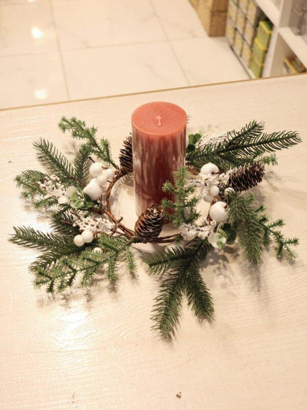 Welcome the holiday season with the Rojeh Christmas Wreath Collection. Beautifully designed to add a festive touch to your front door, walls, windows, fireplace, or any indoor space. Featuring rich greenery and carefully arranged Christmas details, each wreath brings warmth and seasonal charm to your home. Available in a variety of sizes, styles, and colors to complement both traditional and modern Christmas décor. Explore our collection of Christmas wreaths, holiday wreaths, front door wreaths, decorative wreaths, artificial wreaths, and Christmas decorations at Rojeh Store, Jordan.