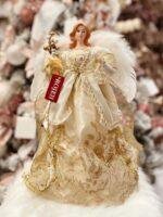 Add the perfect finishing touch to your Christmas tree with this elegant Tree Topper. A beautiful holiday decoration that complements Christmas ornaments, ribbons, garlands, and lights. Suitable for a wide range of Christmas tree styles. Find quality Christmas décor at Rojeh Store, Jordan.