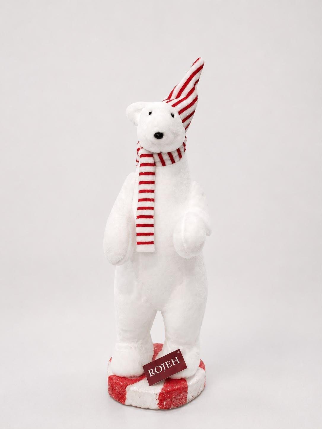 WhatsApp Image 2026-07-25 at 7.04.49 PM (3) Add a cozy and festive touch to your holiday décor with this Decorative Christmas Bear. Designed with charming seasonal details, it brings warmth and character to any Christmas display. Perfect for shelves, entryways, tabletops, or beside the Christmas tree, this decorative bear blends beautifully with a variety of holiday decorating styles and creates a welcoming festive atmosphere throughout the season.