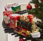 Battery Operated Christmas Tree Train Set - Image 2
