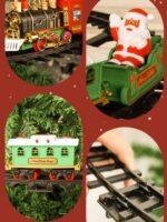 Battery Operated Christmas Tree Train Set - Image 3