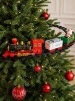 Battery Operated Christmas Tree Train Set