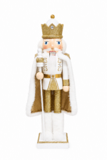 38cm Royal Glitter Fur Nutcracker