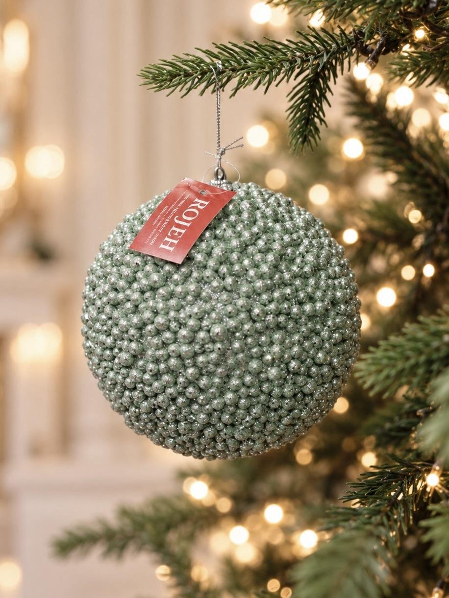 e5cad6ce-bcb6-4568-abda-cee569732243 15cm Mint Green Bobble Ball - Image 1