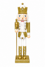 38cm Wooden Royal Glitter Nutcracker