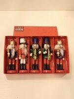 ⁦15cm(5pcs) Includes Nutcracker Ornaments( Hanging Design)⁩ - الصورة ⁦2⁩