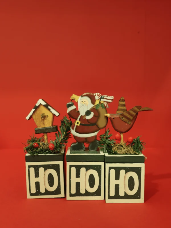 Wooden ChristmasMusicBoxAnimated ChristmasDecorationMusicalChristmas Tabletop Decor Handcrafted Wooden Santa Music BoxRotatingChristmasOrnamentIntactive Christmas Table DecorUnique Christmas GiftsVintage Style Music BoxCollectible Christmas Wood Decor
