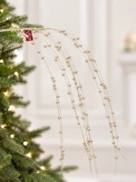 Champagne Kiva Christmas Spray