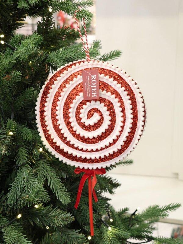 Add a sweet and playful touch to your Christmas décor with our Candy Christmas Ornaments. Inspired by classic holiday sweets and festive candy colors, these ornaments feature charming details, sparkling finishes, and cheerful designs that bring a fun Christmas atmosphere to any setting. Perfect for decorating Christmas trees, wreaths, garlands, centerpieces, and festive displays. Available in a variety of candy-inspired shapes, styles, colors, and designs to create a coordinated or colorful holiday theme. A delightful addition to Christmas décor in Jordan, ideal for homes, shops, restaurants, hotels, and seasonal displays. Rojeh Store, Al Fuheis, Amman, Jordan.