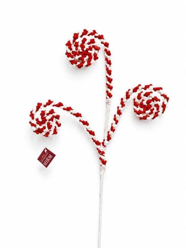 Complete your Christmas decorations with our premium Decorative Christmas Candy Spray Branches, designed to add texture, movement, and an elegant finishing touch to every Christmas tree and festive setup. Perfect for styling Christmas trees, wreaths, garlands, centerpieces, vases, and festive arrangements. Their flexible stems make them easy to position and blend with ornaments, ribbons, flowers, and other seasonal decorations. Available in a variety of styles, colors, and designs to complement different Christmas themes. Discover Christmas decorations in Jordan at Rojeh Store, Al Fuheis, Amman, Jordan.