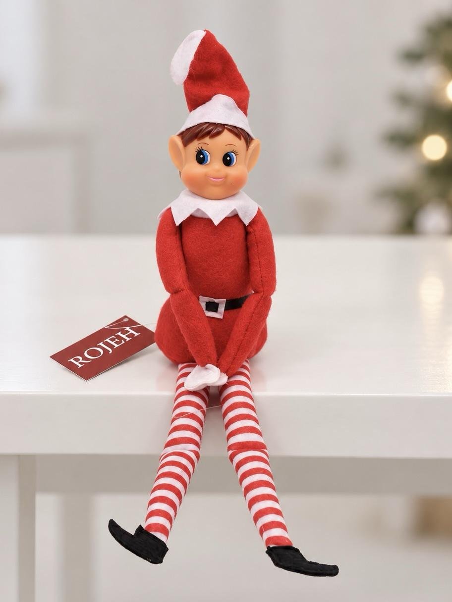e3d36c6c-d0e5-435c-9ac7-1f7138aa4b3d Red Elf On The Shelf - الصورة 1