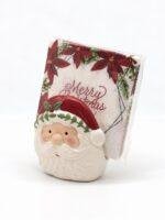 Santa Ceramic Napkin Holder