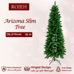 7ft ( 210cm ) Arizona Slim Christmas Tree - Image 2