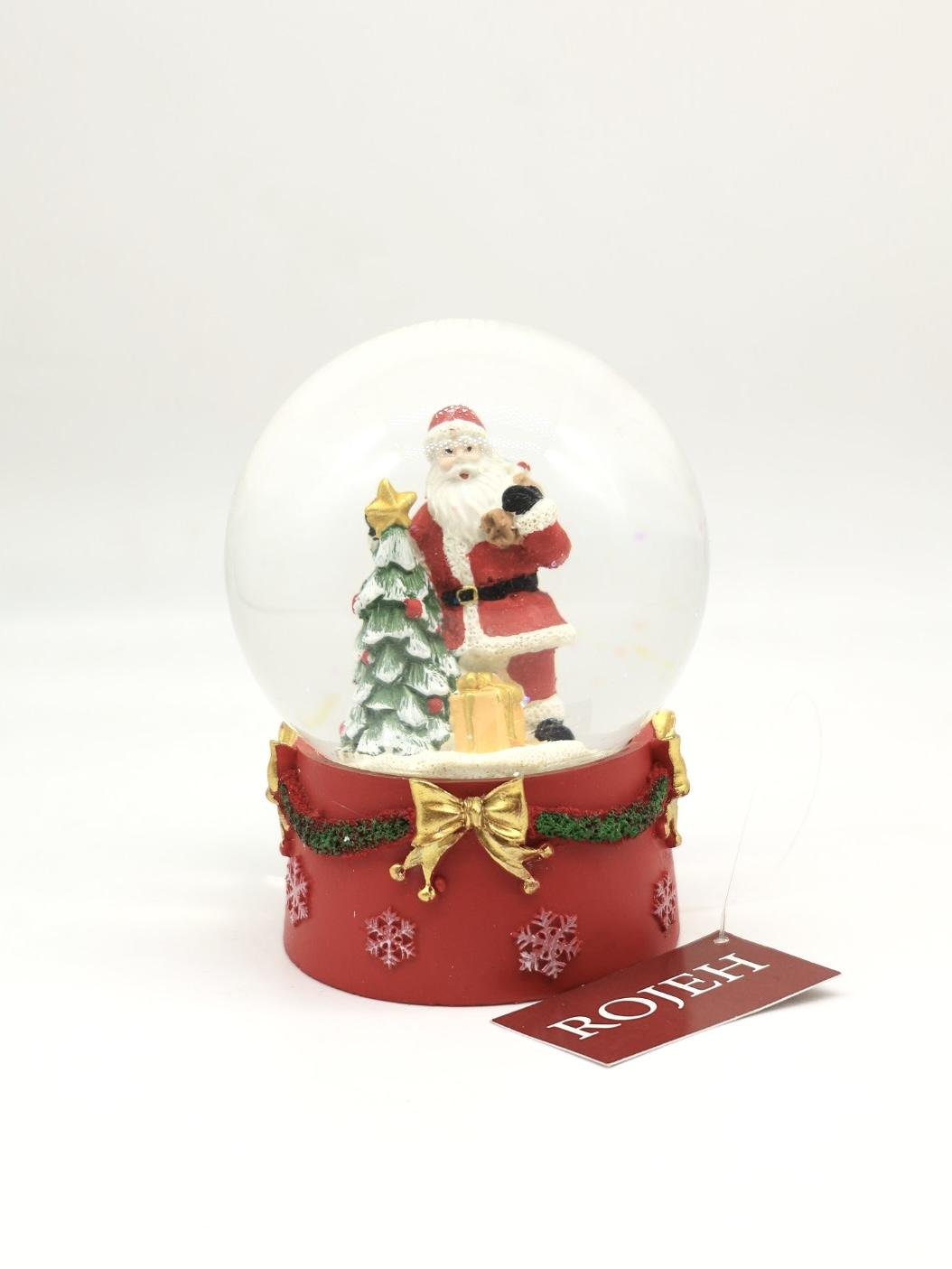 IMG_2730 Water Ball Santa With Tree - Image 1
