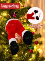 Animated Battery & Electric Santa Leg