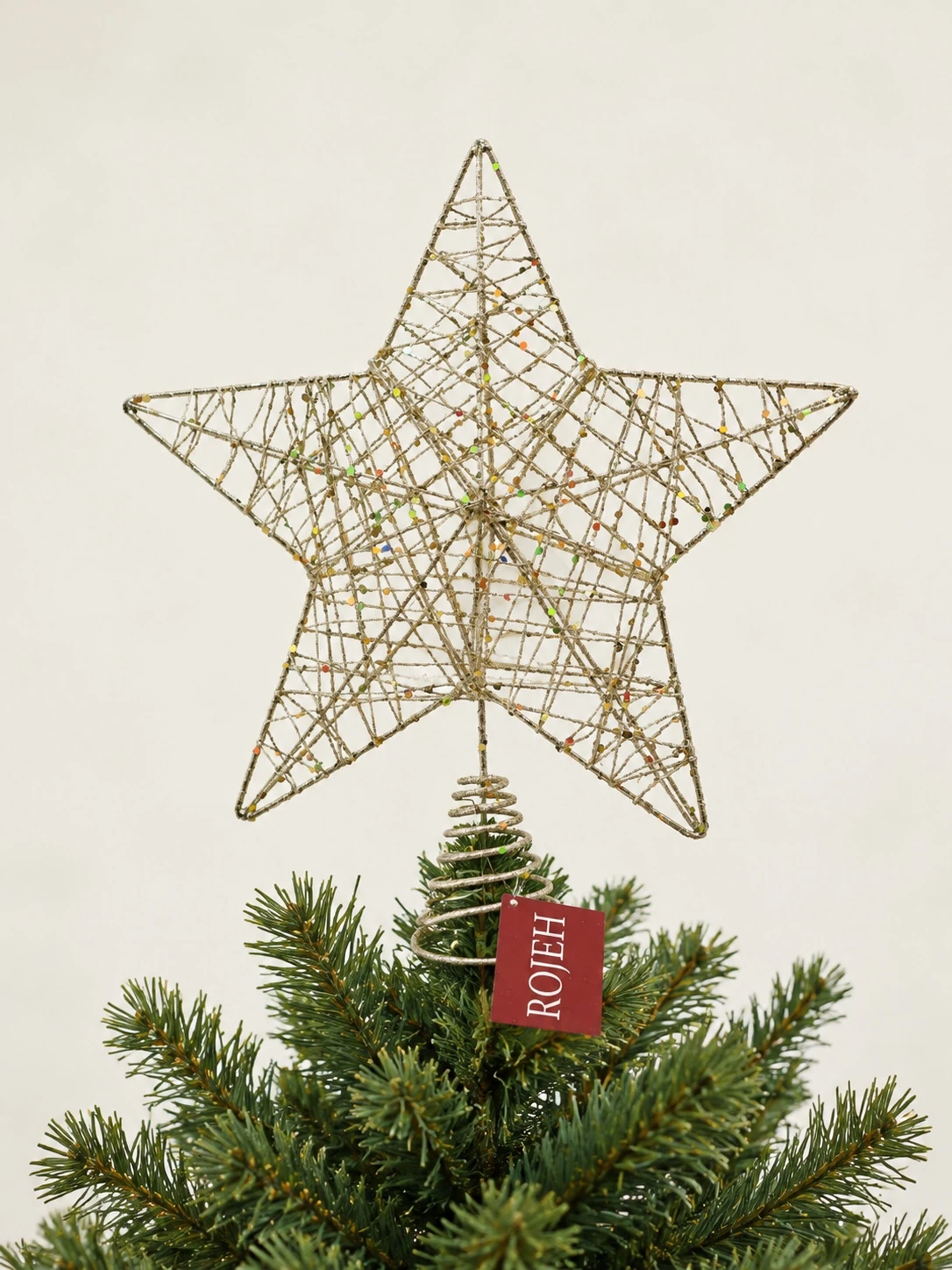 IMG_7649 Champagne Star Tree Topper - Image 1