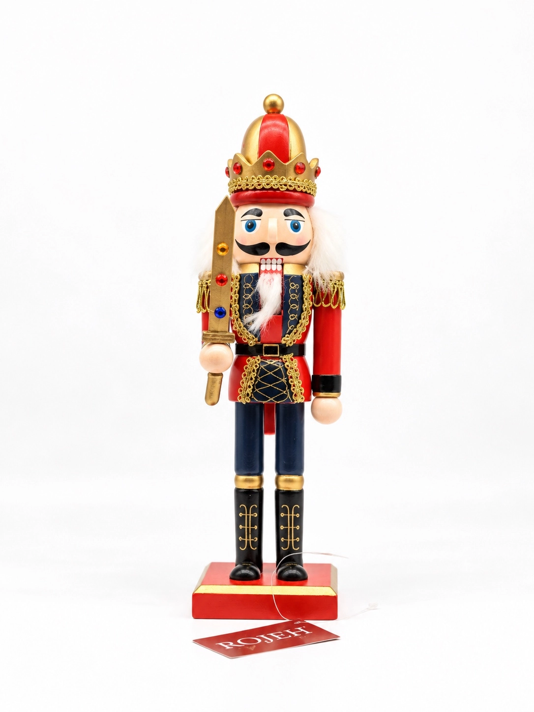 IMG_7761 25cm Wooden King Nutcracker - Image 1
