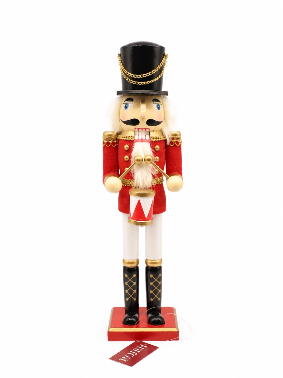 IMG_7791 38cm Wooden Drummer Nutcracker - الصورة 1