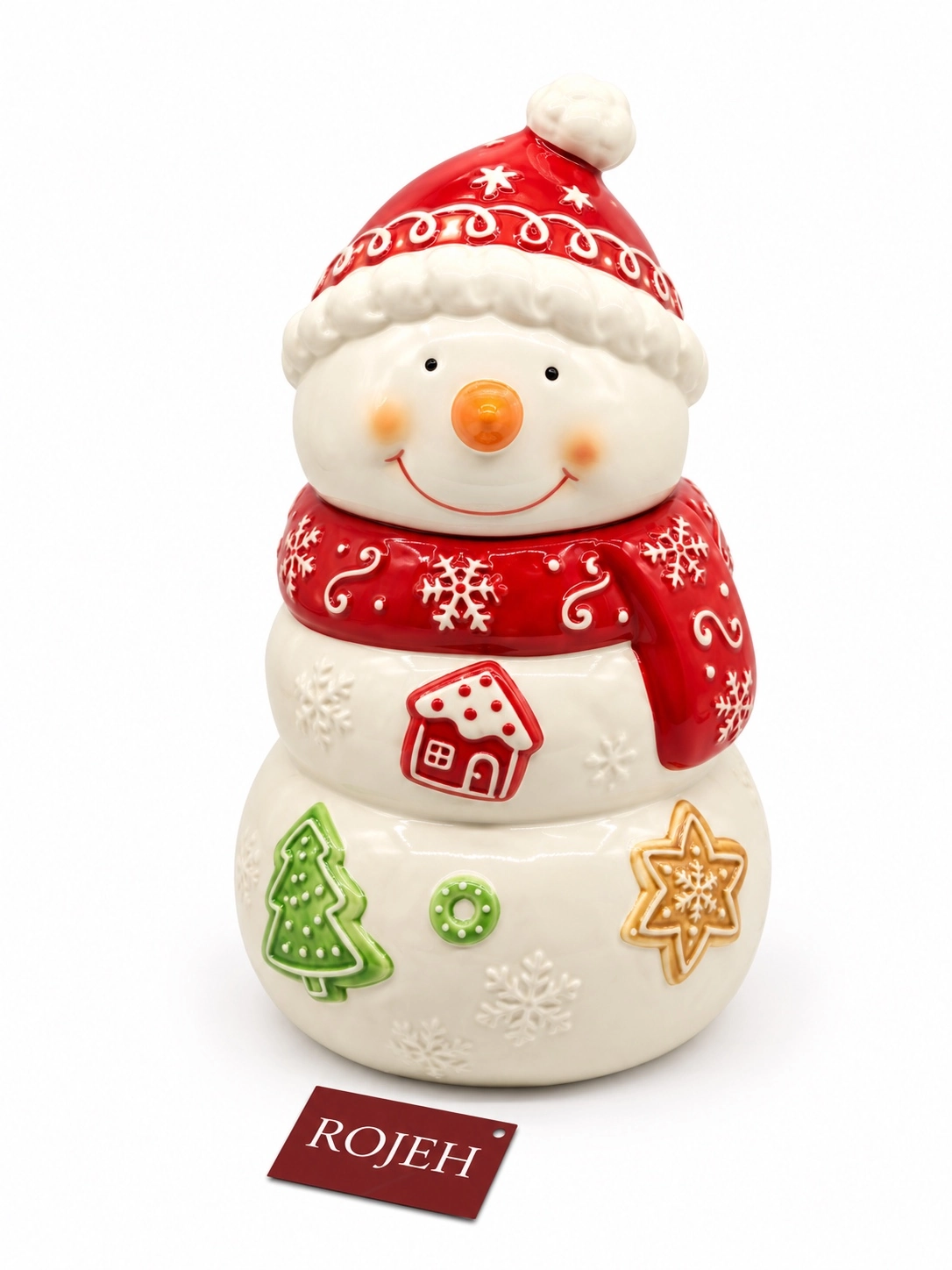 IMG_7870 (1) Ceramic Snowman Bowl (No:69) - Image 1