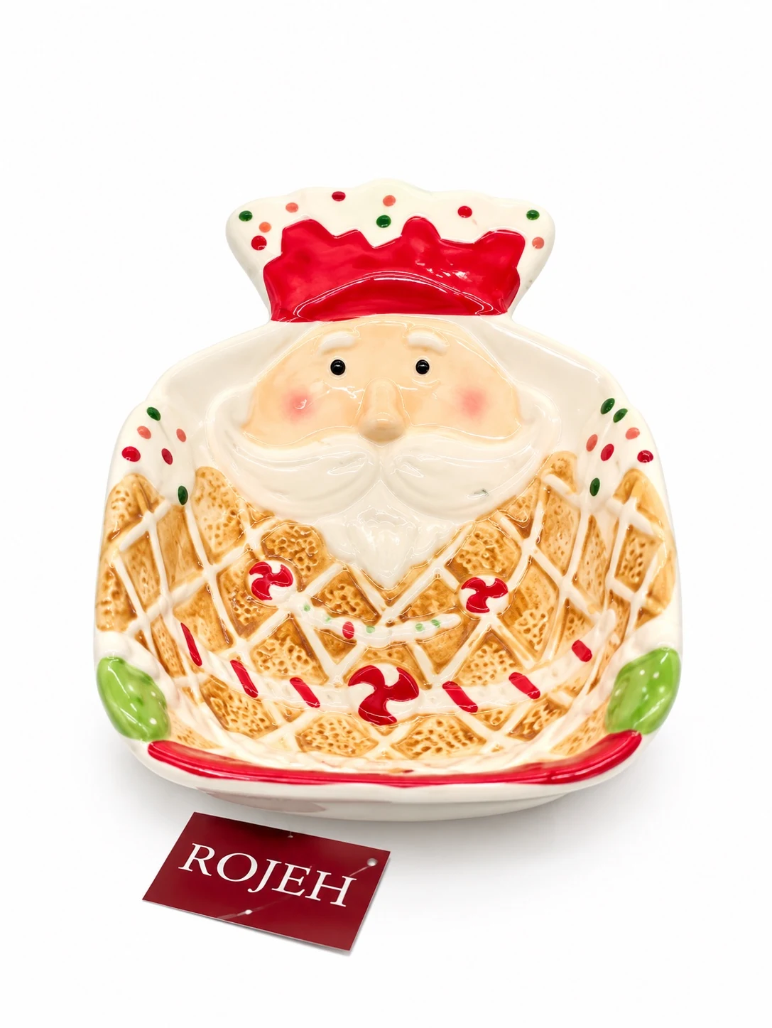 IMG_7878 Ceramic Nutcracker Cookie Bowl (No:66) - Image 1